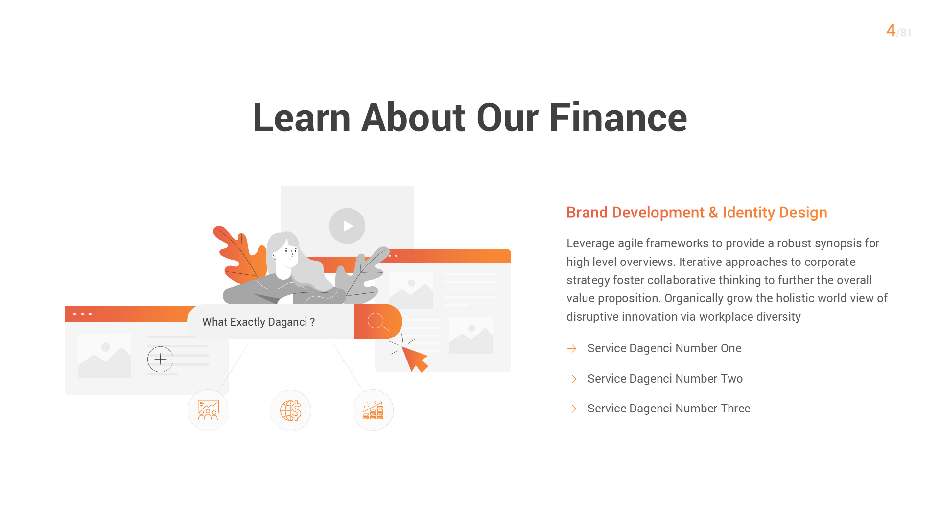 Business Finance Light slide 4